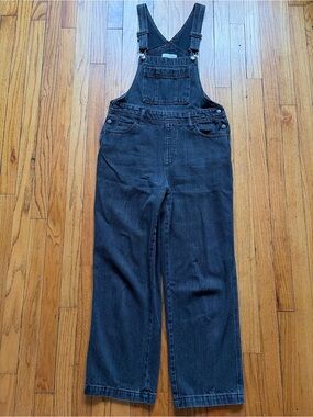 Universal Thread Black Denim Overalls
